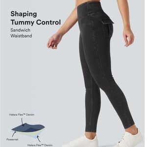 HALARA Black Women Jeggings